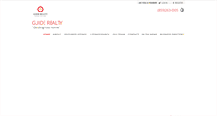 Desktop Screenshot of guide-realty.com