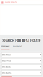 Mobile Screenshot of guide-realty.com